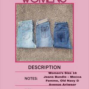 Old Navy Women's Straight Leg Jeans - Blue
